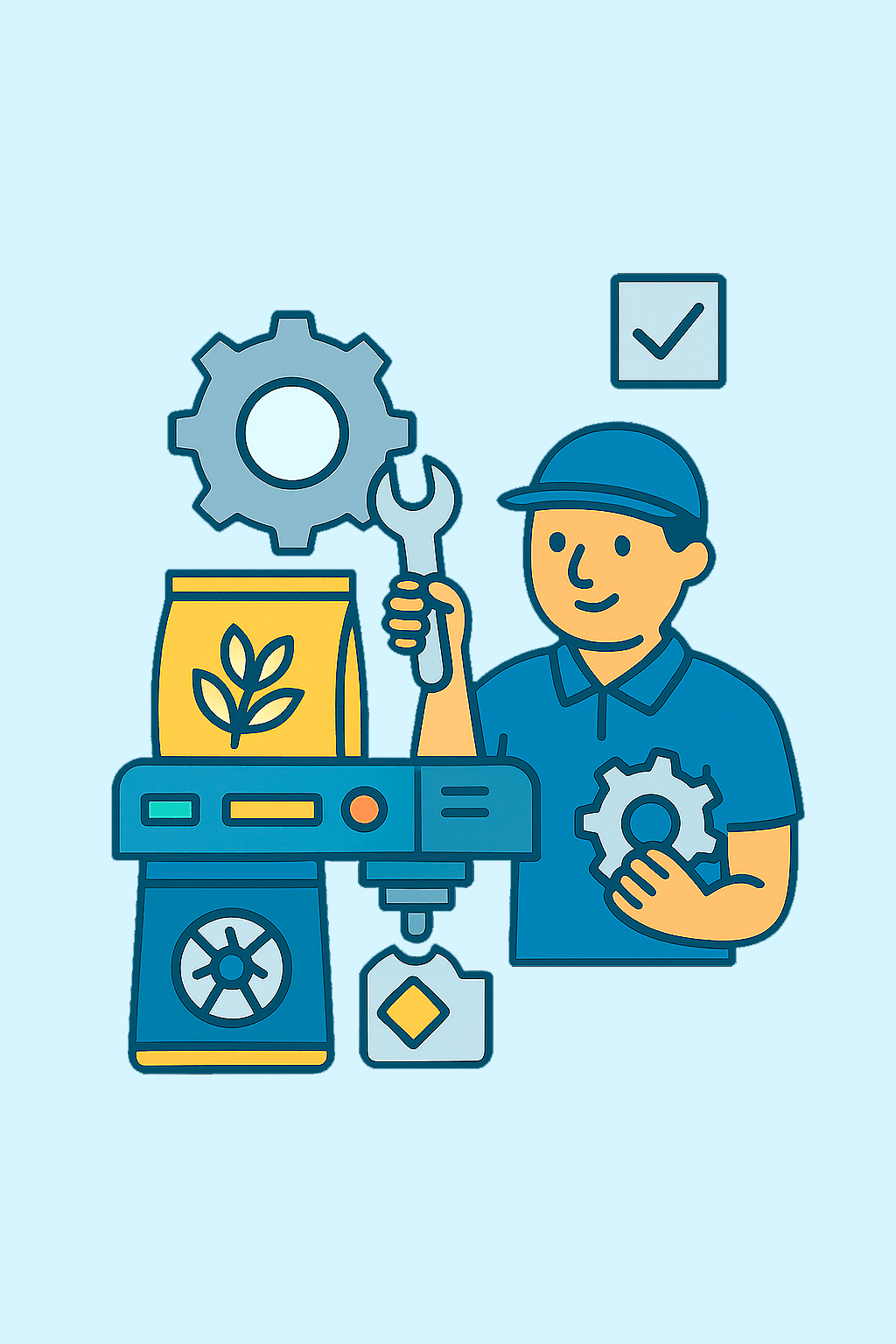 Machine Repairs & Diagnostics industrial packaging service